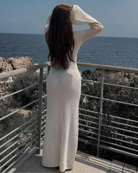 Long Dress Cover Up Damen