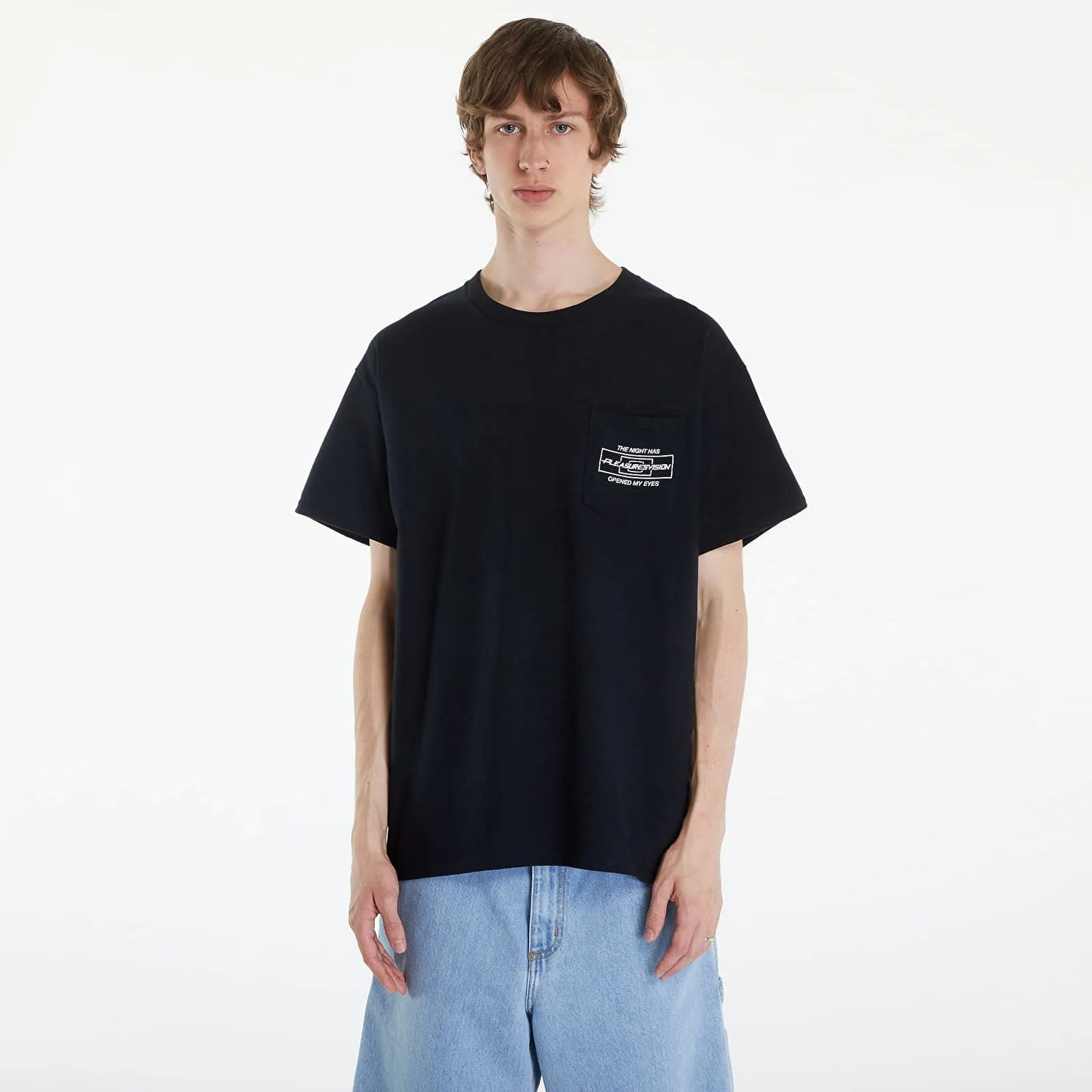 T-shirt Pleasures Vision Pocket T-Shirt Black P24SU056 BLACK